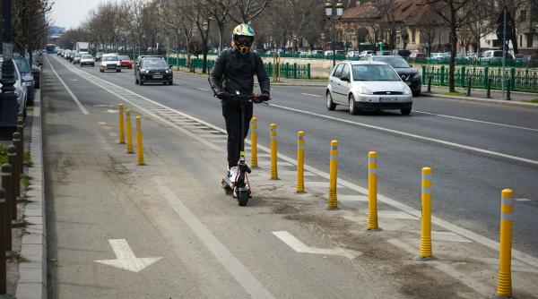 trotinete pericol trafic biciclisti motociclisti