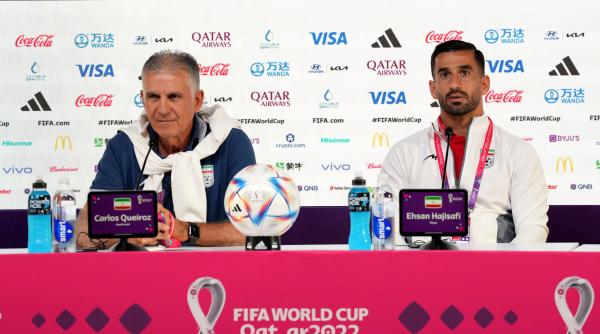 jucatori fotbal protest atrocitati iran cupa mondiala