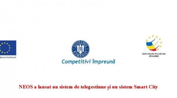 NEOS a lansat un sistem de telegestiune și un sistem Smart City