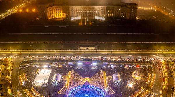 andra in deschiderea concertelor de la targul de craciun bucuresti