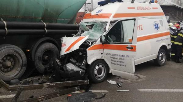 ambulanta accident stare critica asistenta elicopter sofer
