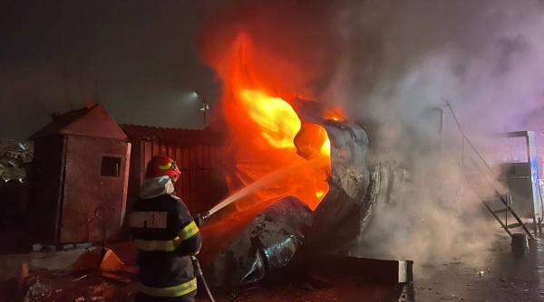 explozie rezervor combustibil sarit aer iesire galati