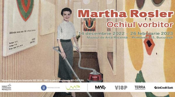 expozitia martha rosler ochiul vorbitor la muzeul de arta recenta bucuresti