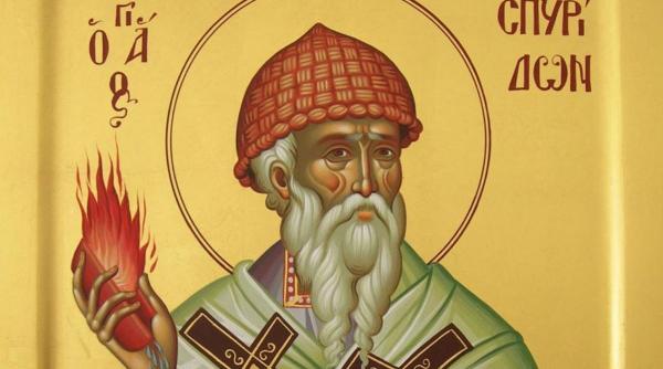 sfantul spiridon facator de minuni traditii obiceiuri rugaciune sanatate iubire