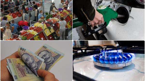 romani inflatie preturi scumpiri alimentele de baza electricitate gaze
