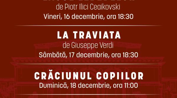 spectacole cu tematica de craciun in decembrie pe scena operei nationale bucuresti