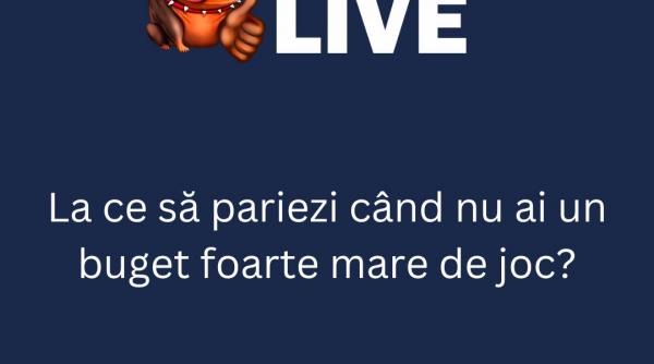 La ce să pariezi când nu ai un buget foarte mare de joc?