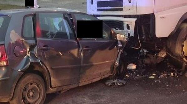 accident arad sofer strivit tir