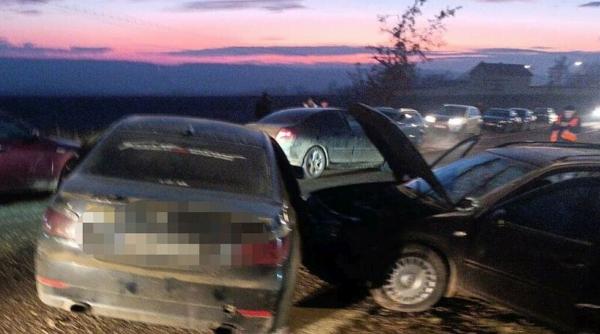 femeie copil raniti accident botosani