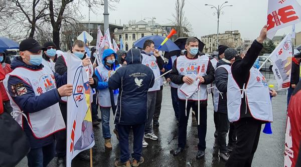 protest spontan electrocentrale capitala