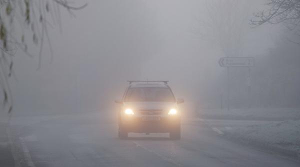 vizibilitate redusa ceata drumuri tara polei botosani