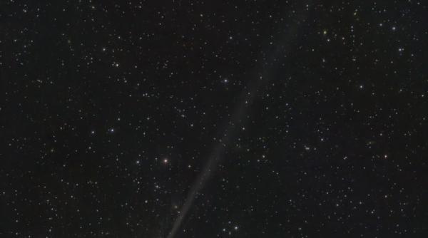 cometa vizibila epoca glaciara langa pamant