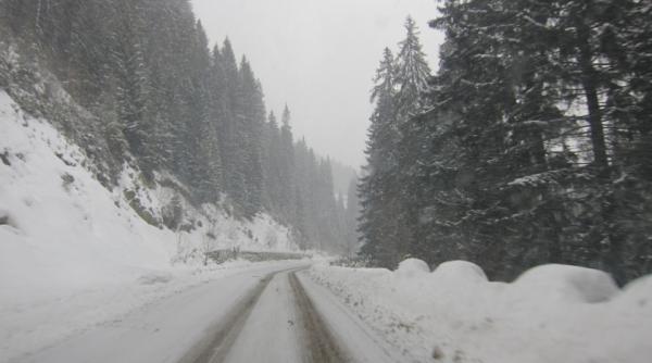 conditii iarna transalpina zapada centimetru