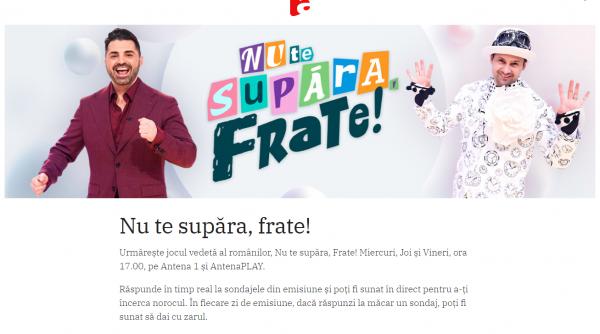 joc nu te supara frate pepe robert tudor