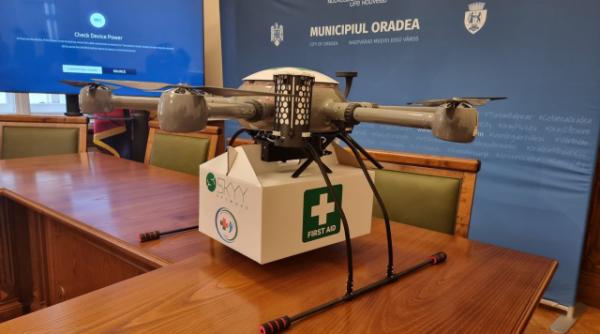 Proiect UNIC în România. Probele biologice vor fi transportate cu dronele la Oradea