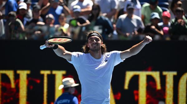stefanis tsitsipas sferturi australian open