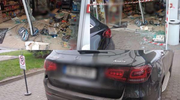 accident mercedes arad benzinarie omv