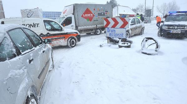 drumuri inchise conditii meteo restrictii