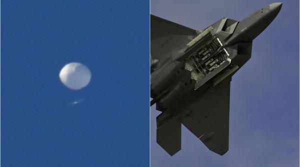 armata americana recuperare echipament balonul chinezesc doborat sua