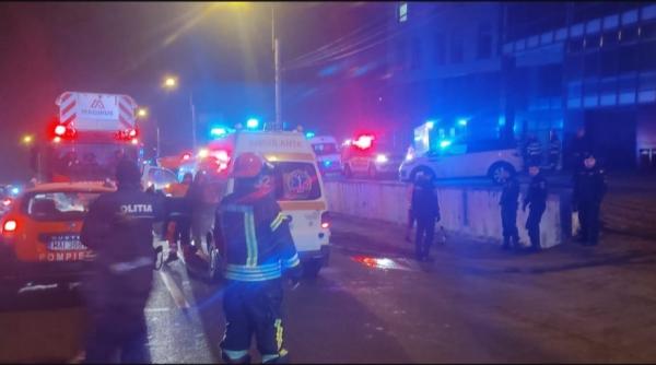 plan rosu incendiu urias spital cluj pacienti evacuati