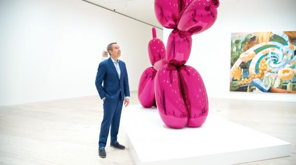 accident spart balloon dog jeff koons sculptura celebra