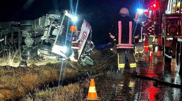 accident mortal predeal trafic blocat
