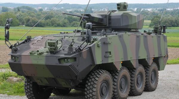 elbit systems contract piranha 5 turele statii lupta sisteme mortiere fortele armate romane