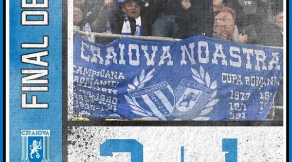 universitatea craiova victorie superliga