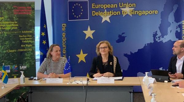 delegatie a parlamentului european in singapore condusa de europarlamentarul umanist maria grapini