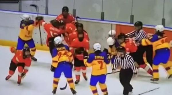 bataie crancena meci hochei feminim romania bulgaria cupa mondiala