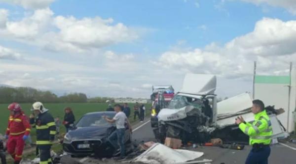 accident raniti dn1 brasov