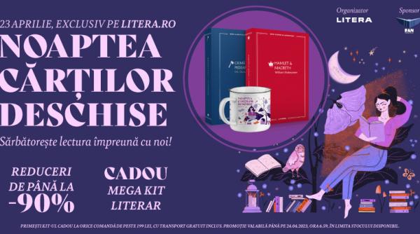 noaptea cartilor deschise 23 aprilie 2023