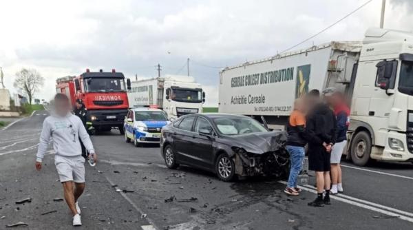 accident dn 2a zona hanul morilor constanta