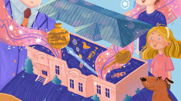 lansarea cartii pentru copii istorii de colectie traseu tematic in expozitia permanenta a muzeului george severeanu