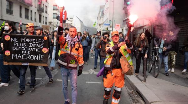 protest pensie franta