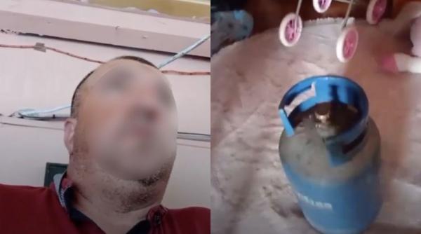 tata ameninta live facebook arunca aer fetita 5 ani chiajna