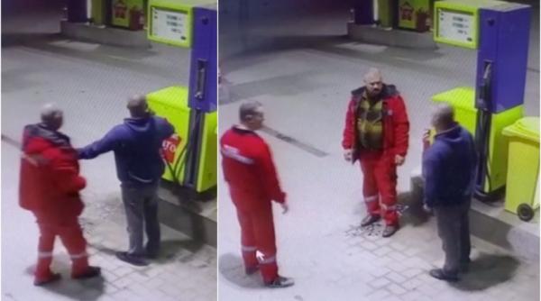 incident benzinarie botosani barbat ameninta incendiere pompa carburanti