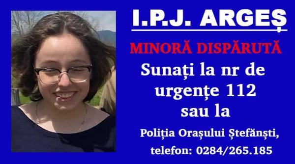 fata 13 ani disparuta manastirea bratienilor maria iulia vladulescu
