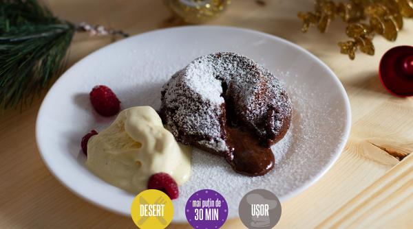 cremoasa lava cake reteta ciocolata crema