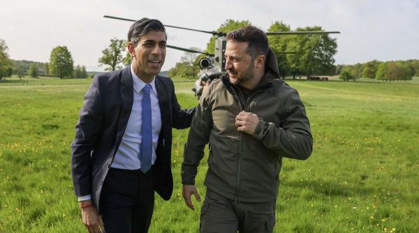 rishi sunak volodimir zelenski ucraina drone militare