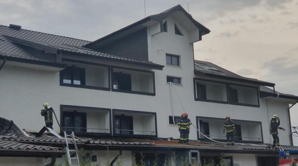 incendiu restaurant hotel