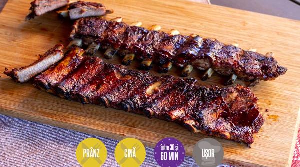 scaricica porc gratar marinata mirodenii sos barbeque