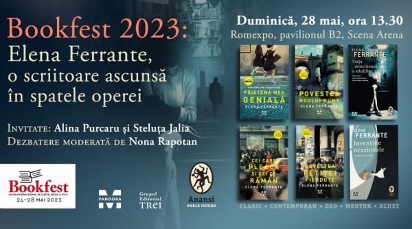 bookfest 2023 dezbatere elena ferrante