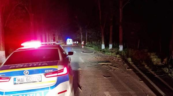 21 ani mort izbit masina copac tulcea