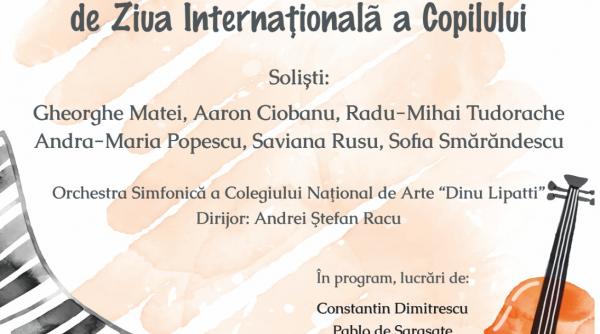 concert ziua internationala copilului muzeul national arta romaniei