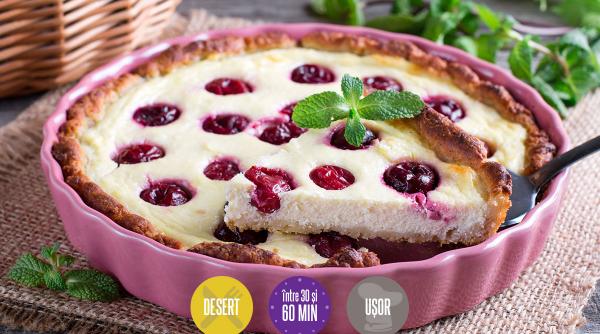 tarta cirese branza vaci reteta