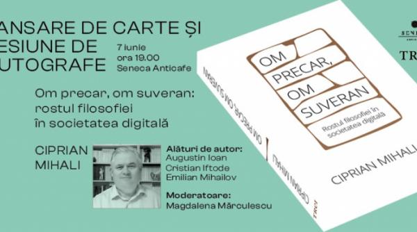 om precar om suveran rostul filosofiei in societatea digitala ciprian mihali editura trei