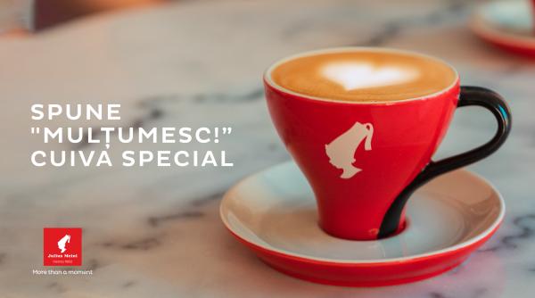 p in luna iunie spune multumesc cu o ceasca de cafea julius meinl