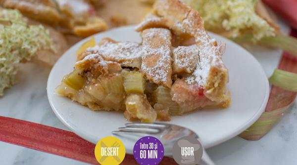 tarta rubarba soc reteta