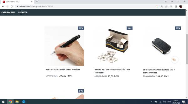 fraude evaluare nationala bacalaureat copiat actiune preventie